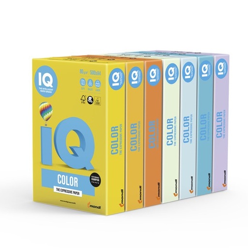 IQ Color Digital Papel Color 80 Grs (500 Hojas)