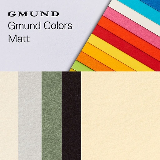 [43003001] Gmund Colors Matt 100Grs (Matt 07, A4, 80 Hojas)