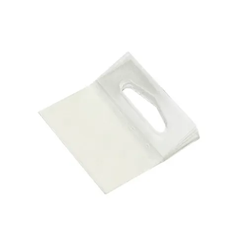 Colgador Cartón Pluma Plástico Adhesivo (100 uds)