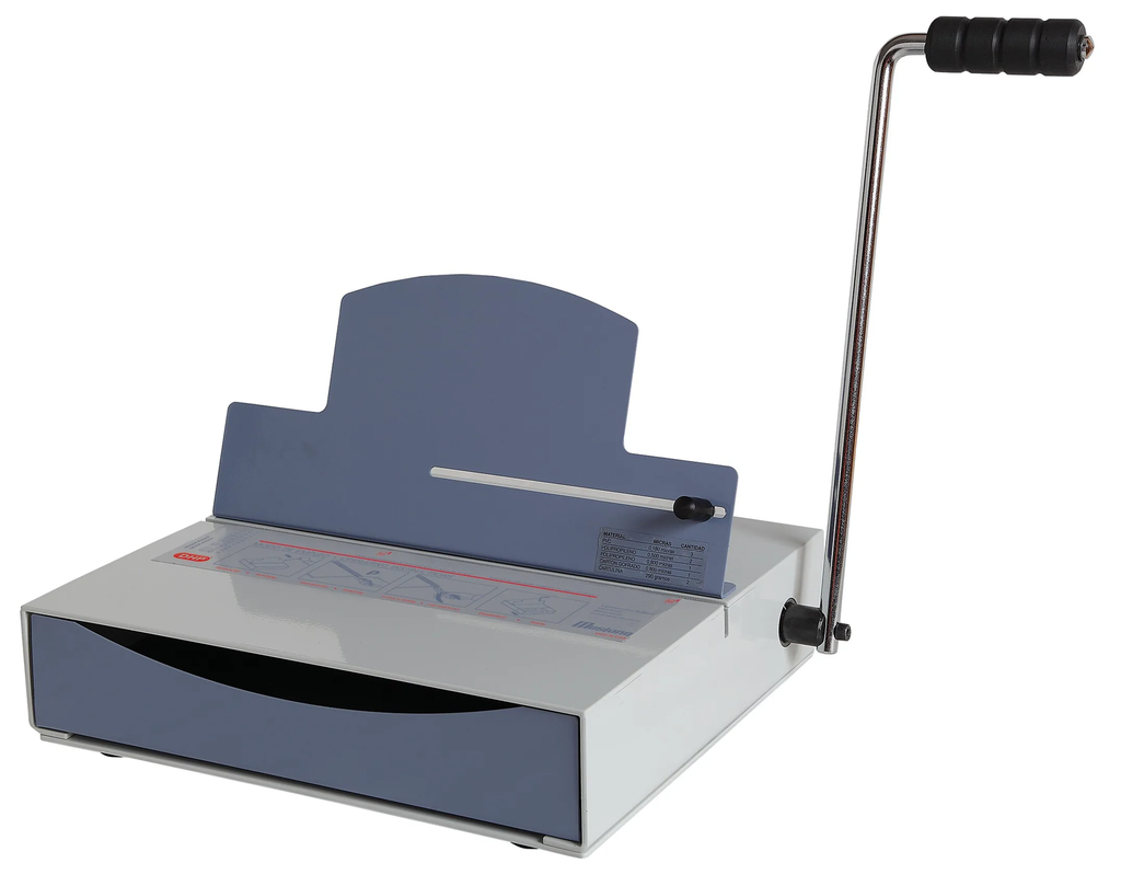 Mustang Encuadernadora Espiral Metal Manual