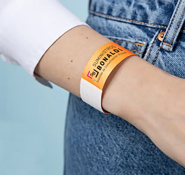 Pulseras Láser Impresión Digital (500 Uds)