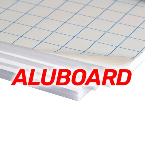 Cartón Pluma Blanco Aluboard