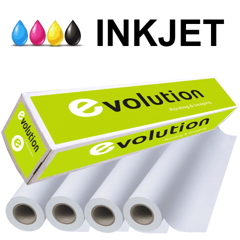 Evolution Papel Adhesivo Mate 120Grs DyE