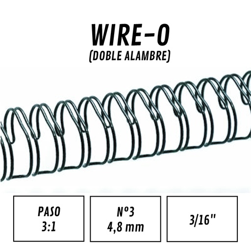 Wire-o (Doble Alambre) Din-A4