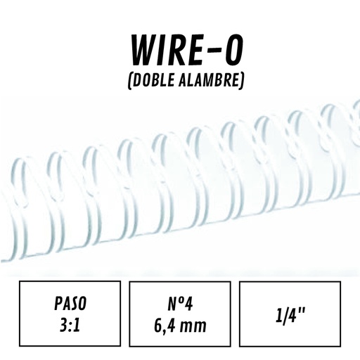 Wire-o (Doble Alambre) Din-A5