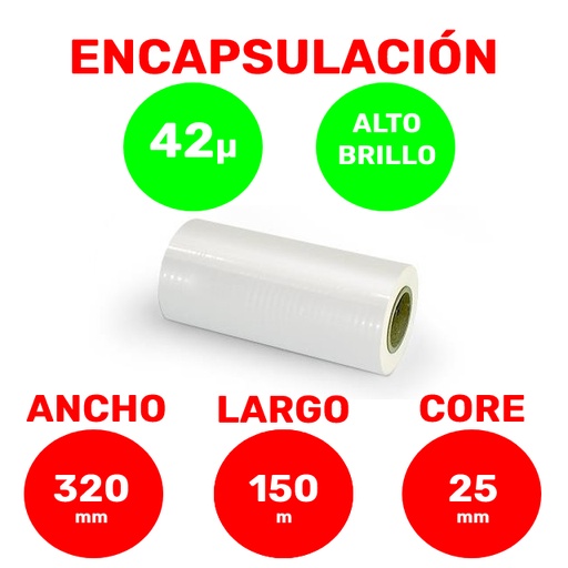 Bobina Encapsulación Alto Brillo Core 25