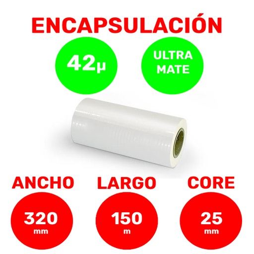 Bobina Encapsulación Ultra Mate Core 25 