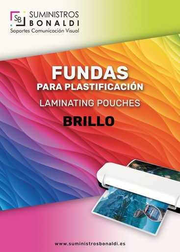 Fundas Plastificar Brillo (100 Fundas)