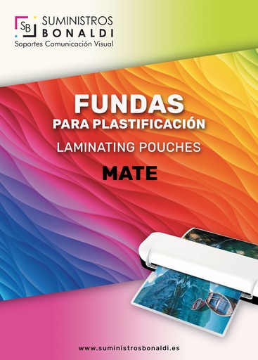 Fundas Plastificar Mate (100 Fundas)